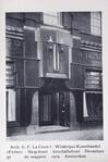 De gevel niet lang na oplevering.
<br/>
Wattjes - Nieuw-Nederlandsche Bouwkunst, 3e druk, 1929